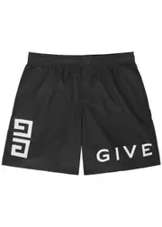Givenchy Logo-print Shell Swim Shorts - Black XL