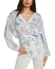 IRO Otaki Silk-Blend Top
