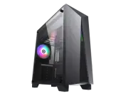 GAMEMAX Gamemax Nova N6 Black Steel / Tempered Glass ATX Mid Tower Gaming