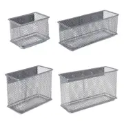 Refrigerator Wire Mesh Basket Storage Box Pen Makeup