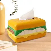 Napkin Dispenser,Napkin Storage Container - Cartoon Egg Yolk Crisp Design Paper Storage Container for Dining Room, Kitchen