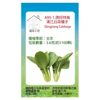 在飛比找momo購物網優惠-【蔬菜工坊】A95-1.頂好特高清江白菜種子