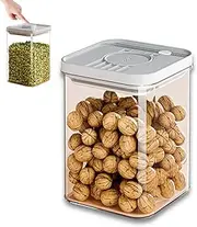 MOMOGEE Pop Food Storage Container Airtight Food Storage Containers with Lids Kitchen Pantry Organization and Storage BPA Free Stackable Containers Dry Cereal Container (Medium Size 1600ML)