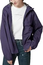 [Spmor] Women's Waterproof Rain Jacket Windproof Hooded Windbreaker Lightweight Raincoat
