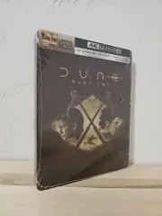 Dune Part Two 2 4K UHD Limited Edition Steelbook - New