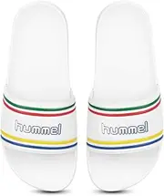 [Hummel] Unisex's Pool Slide Retro Beach & Pool Shoes