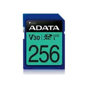ADATA Premier PRO SDXC Memory Card - 256GB Read up to 100MB/s - Write up to 80MB/s [ASDX256GUI3V30S-R]