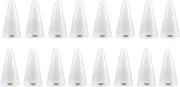 Lyaciomn 16Pieces Nail Rhinestones Picker Replacement Head Tips for Nail Dotting Pen to Pick Up Nail Gem Jewelry,Replacement Head