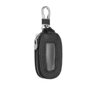 Universal Premium Car Key Fob Case Genuine Leather Key Protector Cover Black