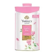 Yardley London English Rose Perfumed Talc 250g Free Shipping World Wide