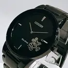 CITIZEN Mickey Mouse Eco-Drive Watch Rare Men's Collector's Edition