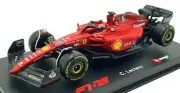 Burago 1/43 Scale 18-36831 - F1 Ferrari F1-75 2022 Charles Leclerc #16