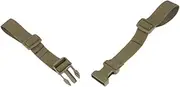 Adjustable Back Straps Sternum Straps for Back Bags Belt Buckle Hiking Back Puller Chest and Strap for Back Pulls Foldable Chest Rig Bag Strapping Black Abs