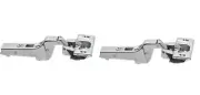 (2) 95° Half Overlay CLIP BLUMOTION Thick Door Soft-Close Hinge Blum 71B9650