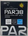 Lighting Science - LSPro 38 PAR38 Narrow Flood Lamp LED Light Bulb 4 (TDW011796)