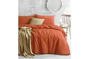 Amsons Rust Quilt Cover Set
