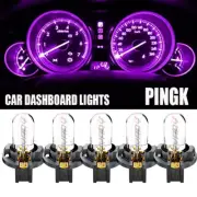 Dash Instrument Cluster Gauge PINK LED LIGHT BULBS KIT Fits 88-92 Toyota Corolla
