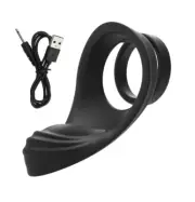 cock ring anus penis 10 mode usb Vibrating lubricant Anal Butt Plug vibrator 21