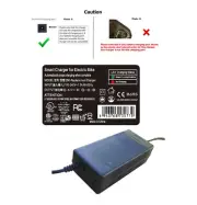 3 Amps Smart Charger for SUPER73 Z1 Electric Bike - 48V Battery