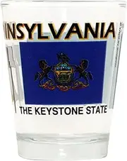 Pennsylvania The Keystone State All-American Collection Shot Glass