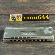SUZUKI F-20E A Key FABULOUS 10 hole Diatonic Harmonica from Japan