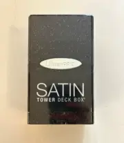Ultra-Pro Satin Tower Deck Box Black Sealed