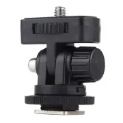Mount Adapter for Flash LED Light Monitor Compatible with For DSLR Cameras