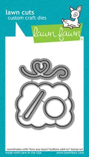 Lawn Fawn How You Bean? Buttons Add-on Die
