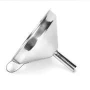 Stainless Steel Strainer Jars Funnels for Kitchen Use Filling Bottles