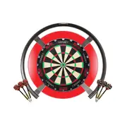 Target Darts OMNI, TOR Dart Board, Red Surround, + Darts
