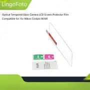 Optical Tempered Glass Camera LCD Screen Protector Film For Nikon Coolpix W300