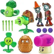 7 PCS Plants VS Zombies Toys Action Figures PVZ Toys Set 1 2 Series Great Gifts for Kids and Fans,Birthday and Christmas Party