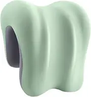 Perfeclan Neck Cushion Neck Support for Office Chair Lunch Break Washable Non Slip Desk Sleeping Napping Pillow Memory Foam Desk Pillow, Green