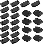 Kujinova Pack of 24 Slatted Frame Caps, Slatted Frame Replacement Parts, Slatted Frame Accessories 16 at The End and 8 in The Centre, Slatted Frame Replacement Parts Caps, Inner Diameter 10 x 55 mm