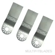 3 x 1-1/4”Stainless Oscillating Multi Tool Saw Blades-older Fein Multimaster fit