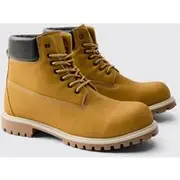 Mens Tan Worker Boot