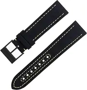 [FULNES] 22mm Black Blue Green Soft Nylon Watchband For Breitling Strap Avenger Navitimer Chronomat Superocean 44mm Dial Watch Band
