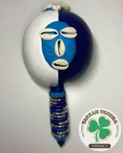 Maraca Noise maker de Yemaya religion Yoruba ifa santeria