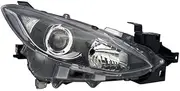 Headlight Right side headlamp passenger side headlight assembly projector front light car lamp car light compatible with Mazda 3 Typ BM 2013 2014 2015 2016 VP2231P