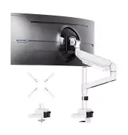 24-57 inch Heavy Duty Monitor Arm, up to 59.4 lbs, Single Monitor Mount for U...