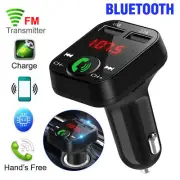 Bluetooth Car Kit Wireless FM Transmitter USB Adapter Charger Stereo MP3 Player