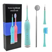 2pc Electric Toothbrush Dental Calculus Remover Sonec Tartar Tooth Stain Removal