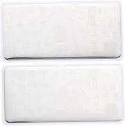 FRCOLOR Nail Stamping Plates Halloween 2 Sheets Nail Art Stamping Kit Diy Manicure Templates
