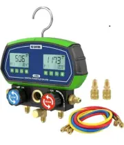 L302 Vacuum Pressure Temperature Tester Test Tools Digital Manifold Gauge Meter