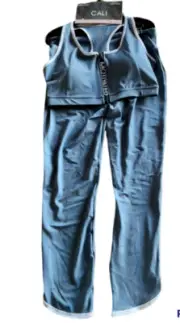 Cali Sport Activewear Running Studio Yoga Training 2 P Set Size Large