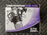 On-Stage MY410B Studio Microphone Shock Mount- Black