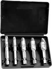 [Oxtxuzdm] Damaged Screw Remover And Extractor Set 1/4 Inch Shank Screw Extractor Drill Bit Screws Bolts Quick Stripped