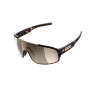 POC Crave Sunglasses Tortoise Brown With Brown/Silver Mirror Lens