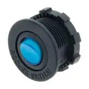 Hulk 4x4 Rocker Switch Blue LED 12V to suit Flush & Surface Mount Hous 12V Only 16A - HU6619B