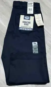 Dockers Straight Fit Signature Khaki Lux Cotton Pant 30 x 32